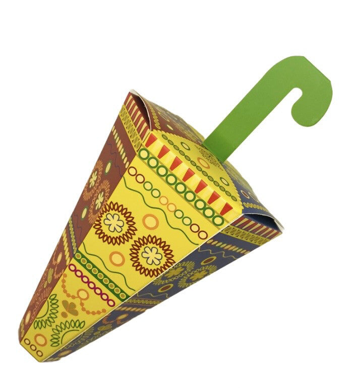 Mendhi Umbrella Shaped Favour Boxes